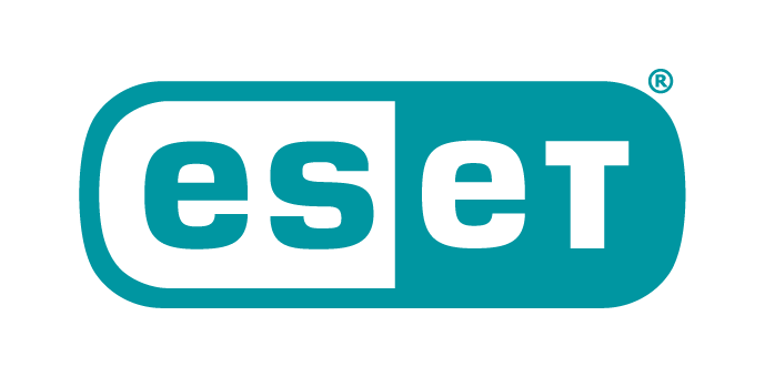 ESET logo Lozenge Flat Colour Mid Grey tag RGB